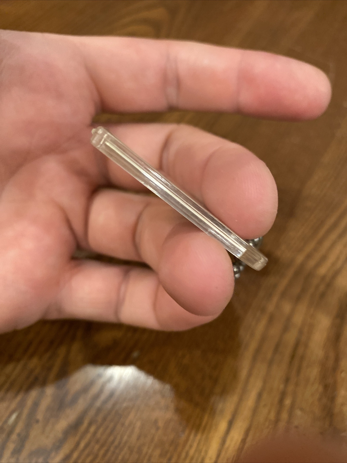 Vtg 1960’s SHORTEN DODGE DEALER SCRANTON PA GOOD LUCK ACTION LINE USA KEYCHAIN