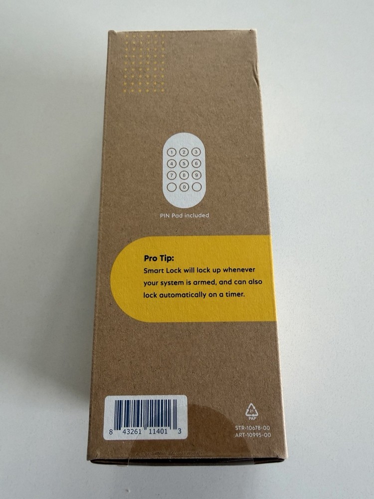 simplisafe smart lock series 2 - Black - NEVER OPENED