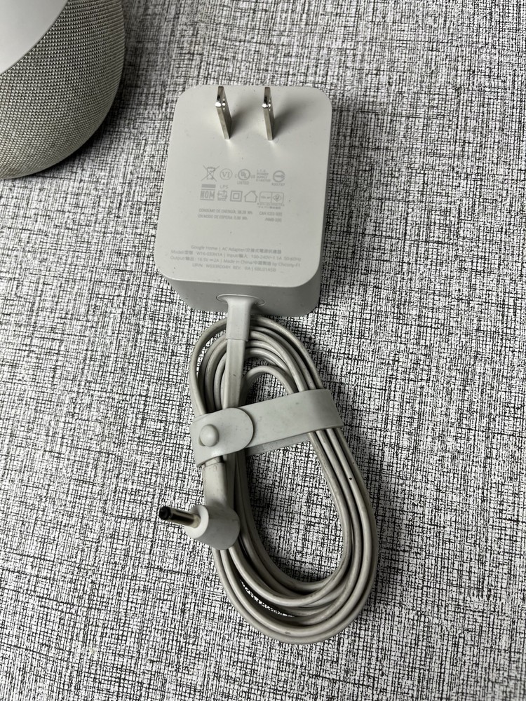 Google Home Smart Speaker Google Assistant Model Home w/AC Adapter