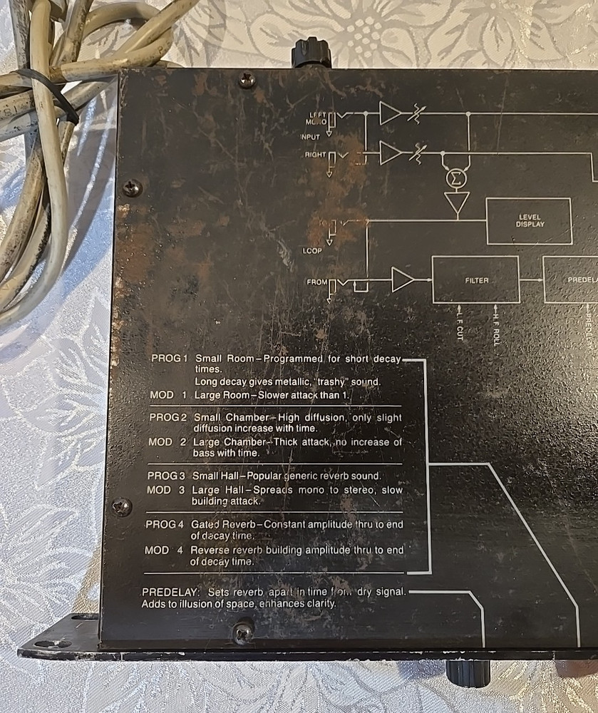Alesis XT:c Digital Reverb Effects Processor FX Rack