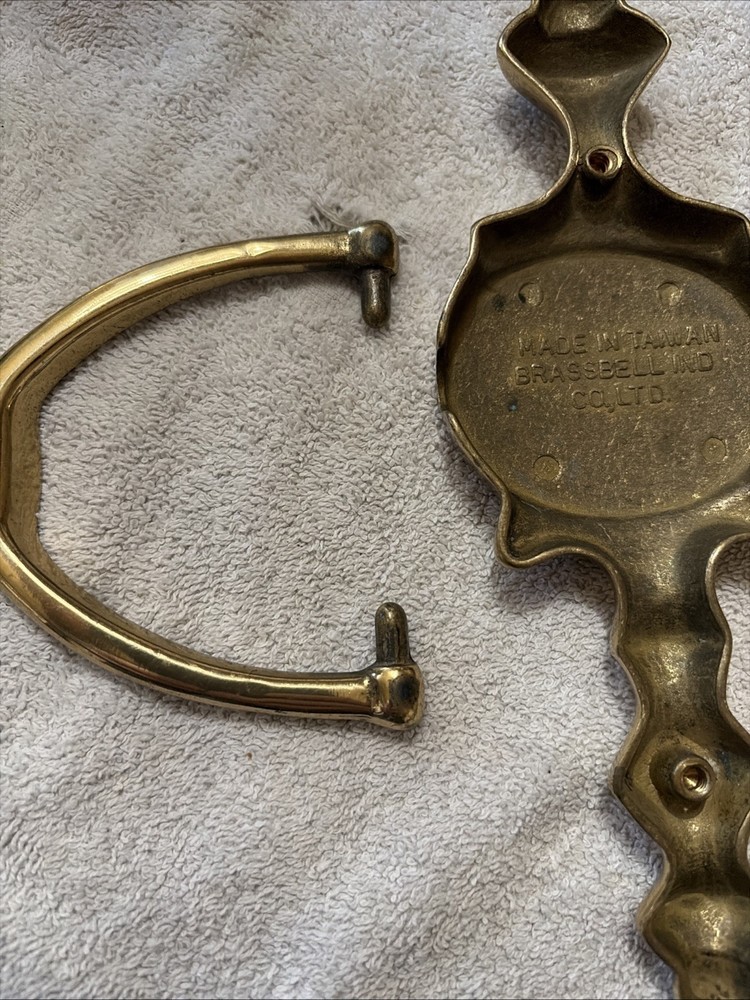Large Solid Brass Door Knocker 8.5" x 4”