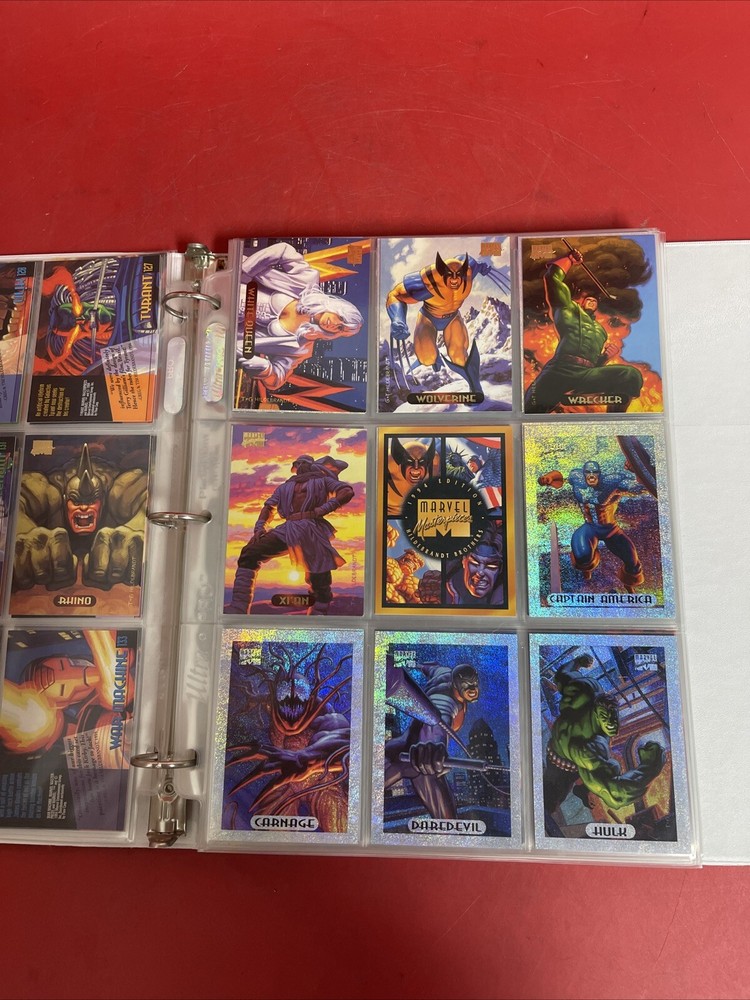 1994 Marvel Masterpiece SP ED Lot 232 Card