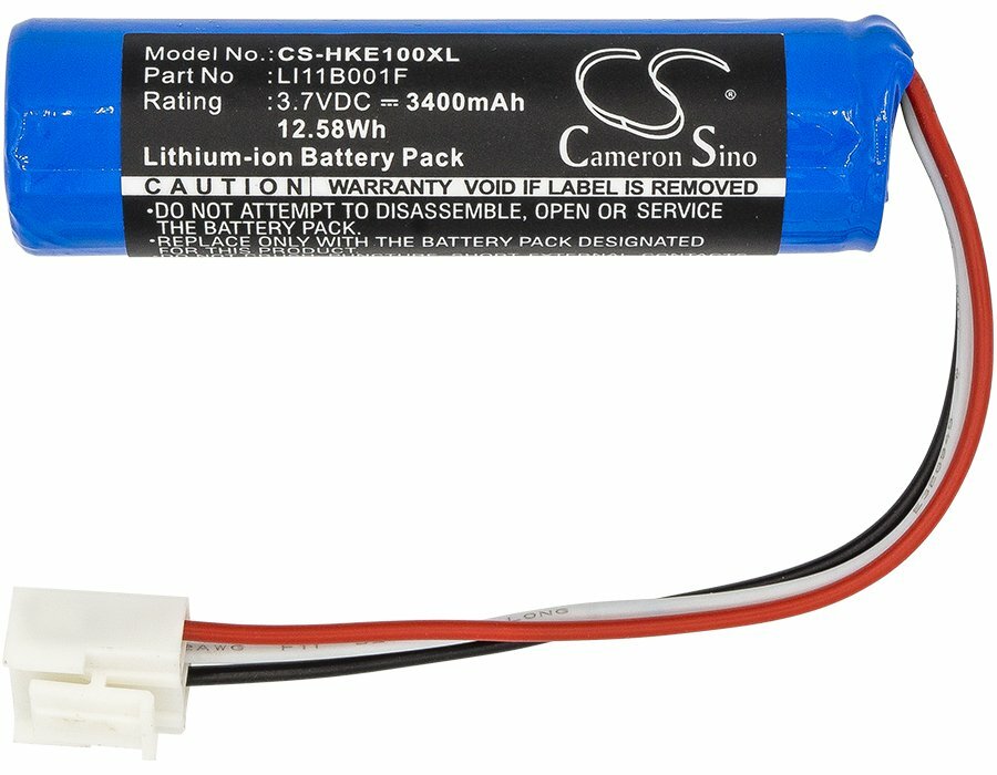 3.7V 3400mAh Battery for Harman/Kardon Onyx studio 1,Onyx Studio 2;P/N:LI11B001F