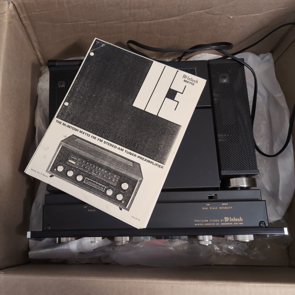 mcintosh mx 113 preamplifier