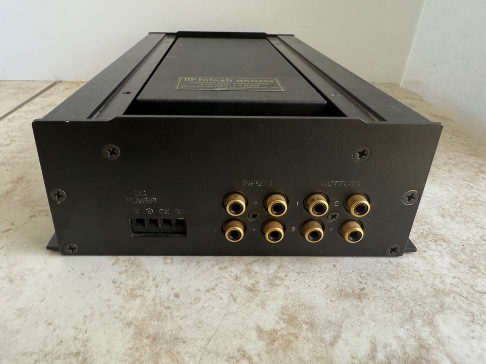 MCINTOSH MEQ452 PARAMETRIC EQUALIZER/MEP 450 POWER SUPPLY - AS IS
