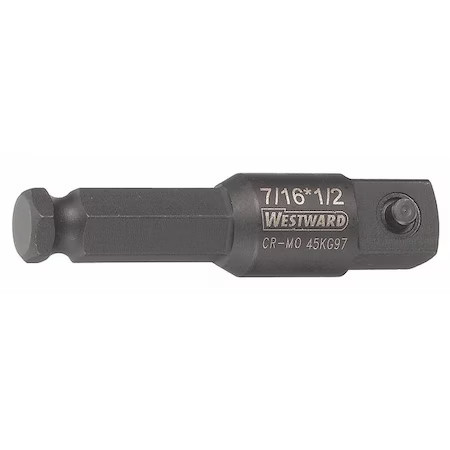 Westward 45Kg97 7/16" Drive Socket Adapter