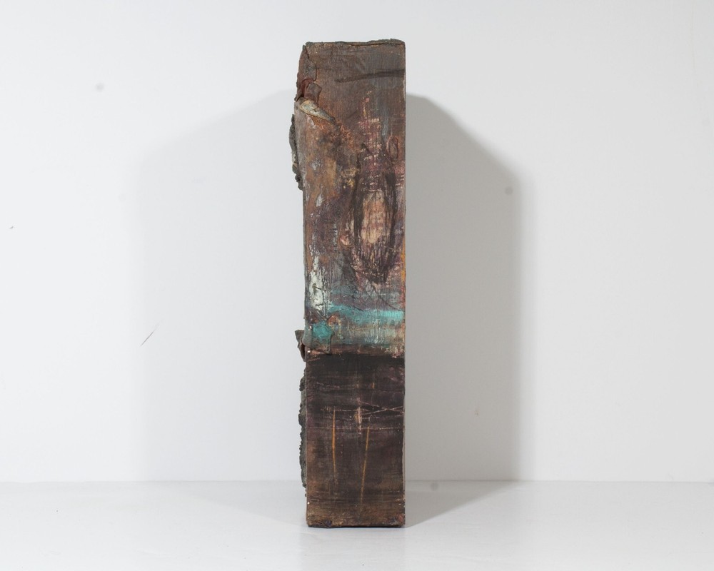 Juliet Holland Signed Mixed Media Wall Assemblage
