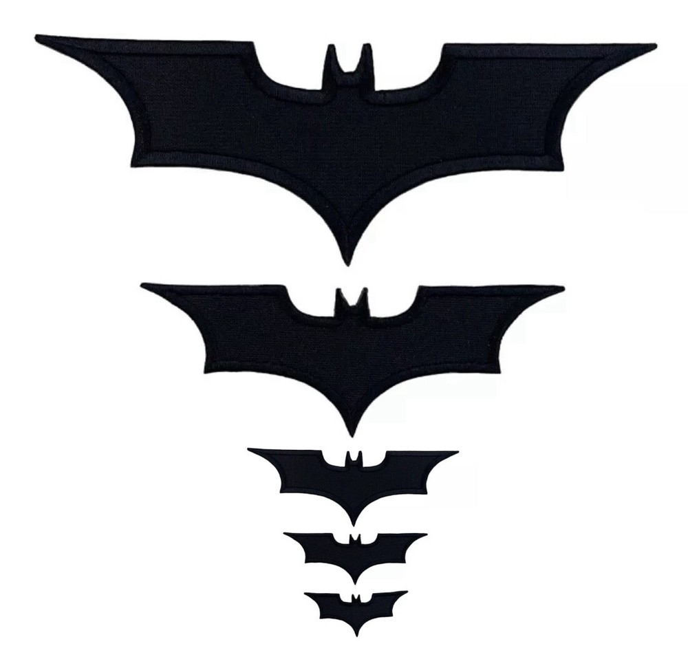 Dark Knight Batman Patch  Emblem  Badge  Applique - Multiple Colors Available