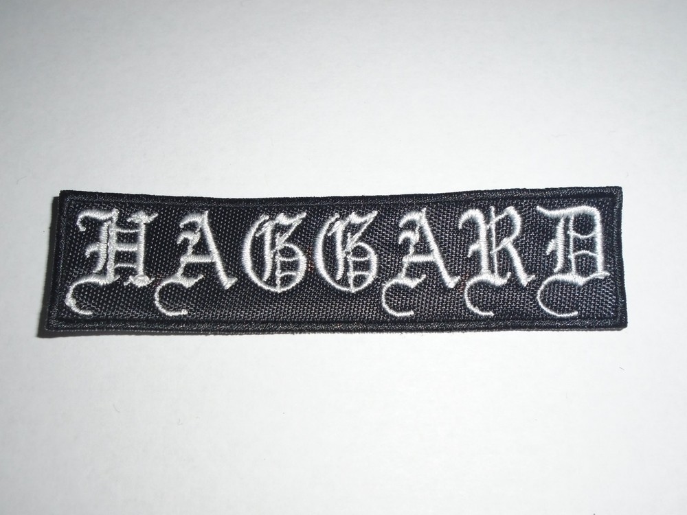HAGGARD EMBROIDERED PATCH