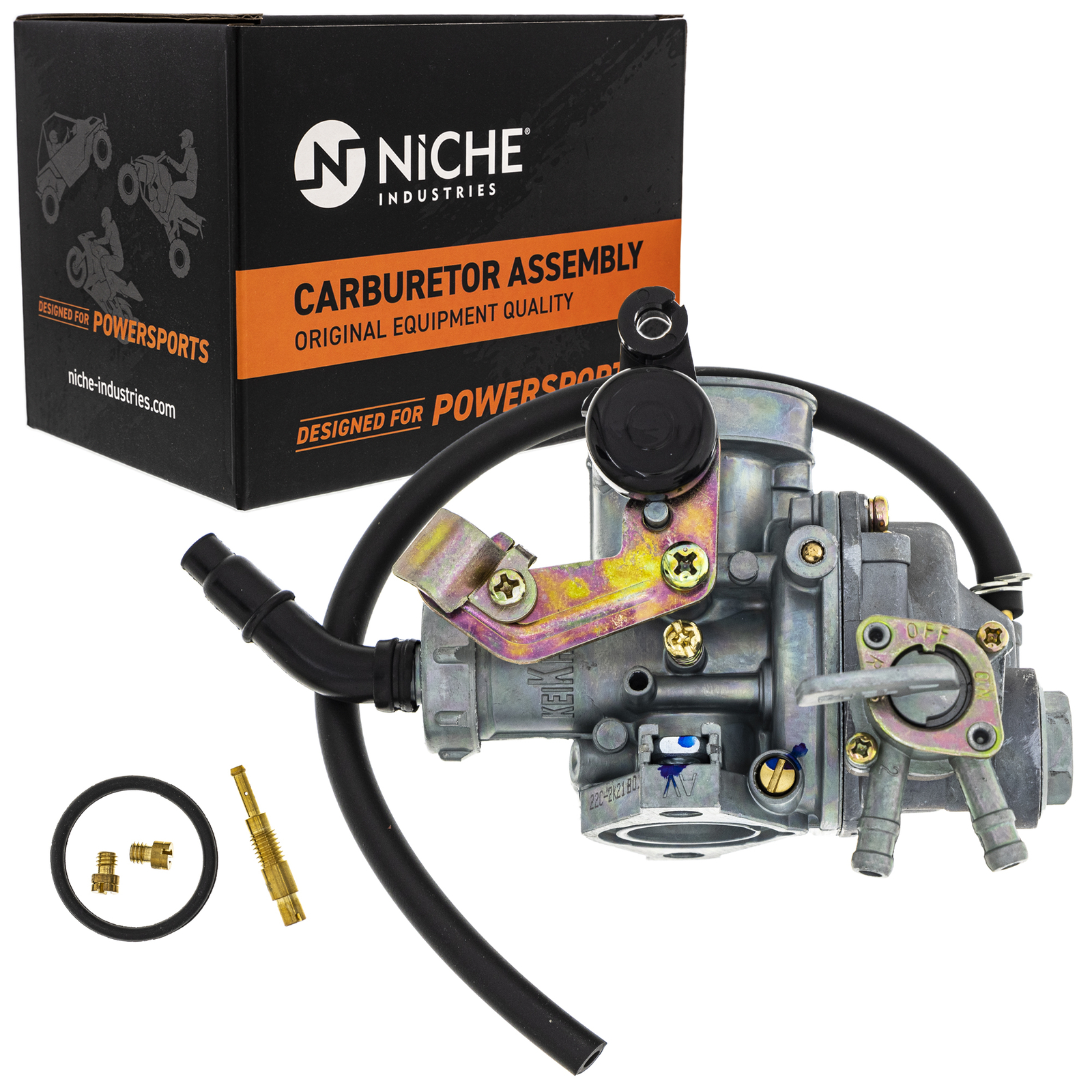 NICHE Carburetor for Honda FourTrax 125 TRX125 ATC125M 16100-VM6-024 ATV