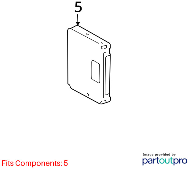 Engine ECM Electronic Module Engine Control Fits 06-08 Prius 3325801