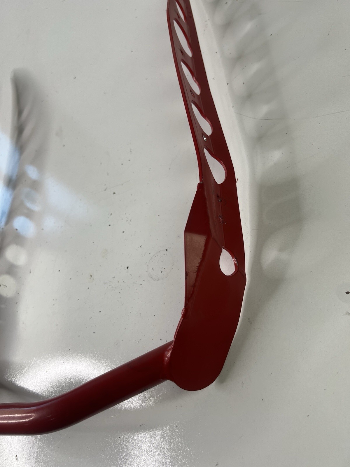 2017 POLARIS AXYS RMK 800 Rear Bumper Back Grab Bar Aftermarket Red