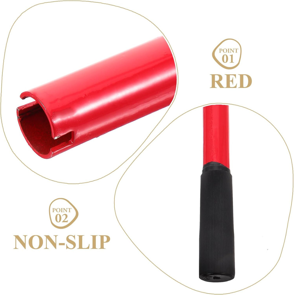 3 Ton Hydraulic Jack Handle Replacement - Red Accessory for Car Jacks