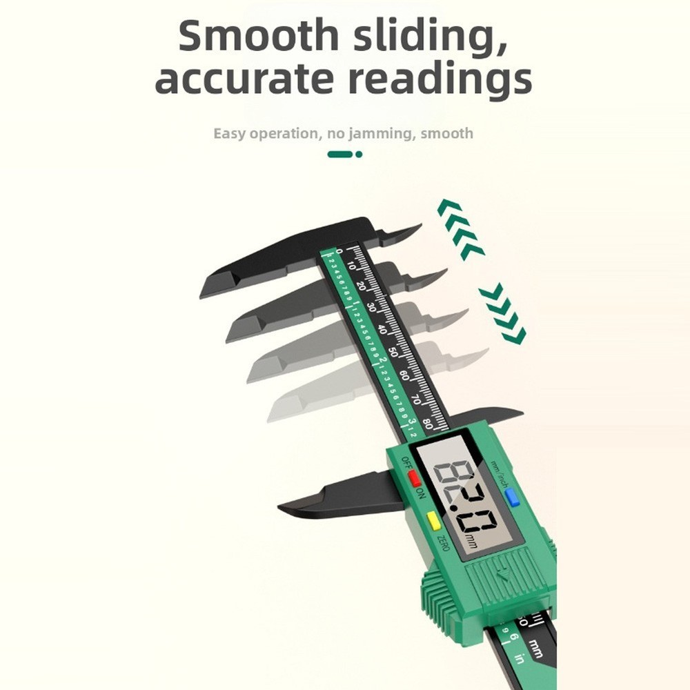 Digital Vernier Caliper for Precise Measurement with Large Clear Display