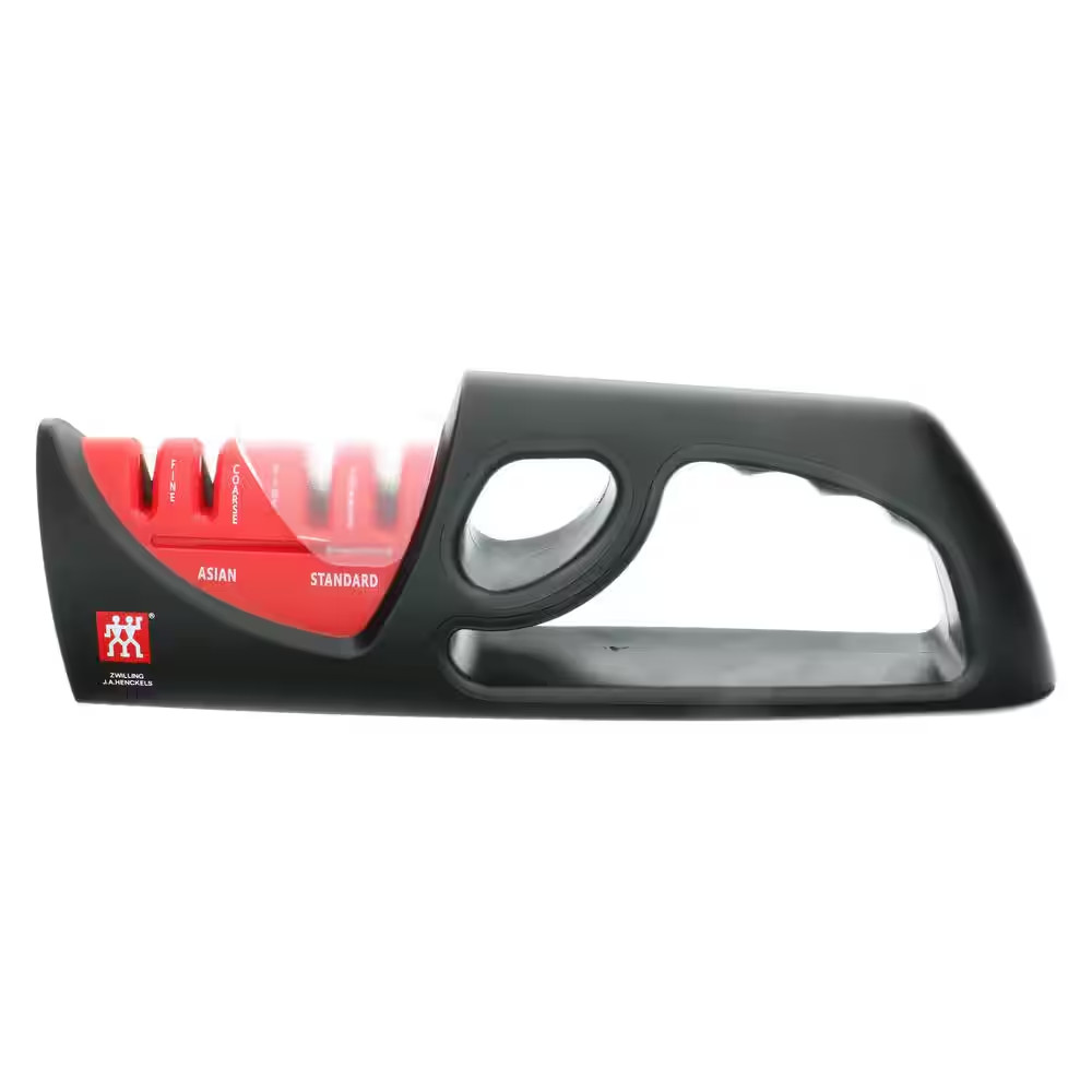 Sharpener Course and Fine-Grit Ceramic Manual 4-Stage Pull-Through Knife Sharpen