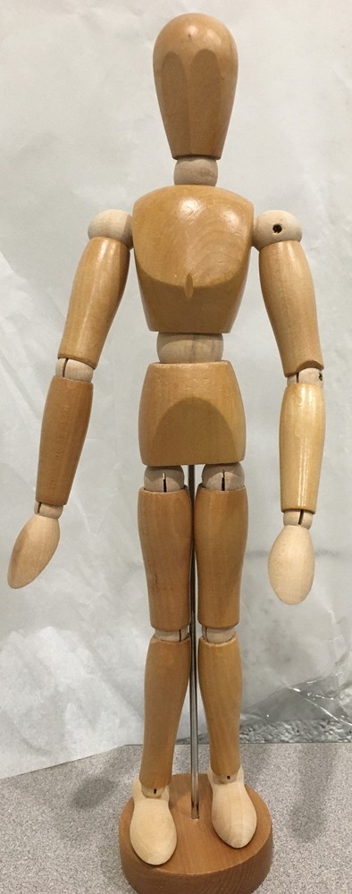 Wooden Artist's Movable 12" Model