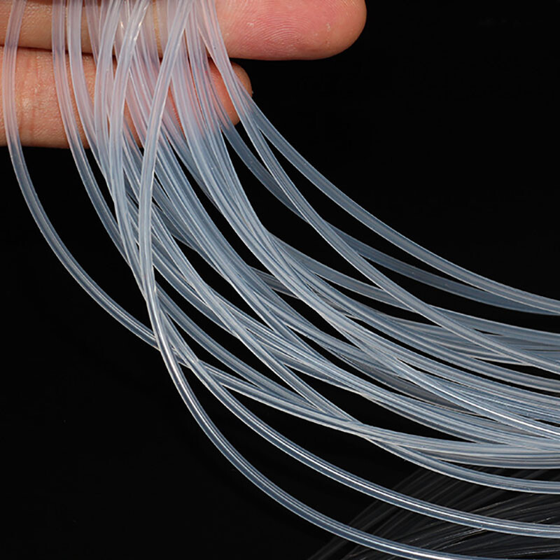 Clear Silicone Tube Transparent Soft Rubber Capillary Hose Food Grade 0.3mm~6mm