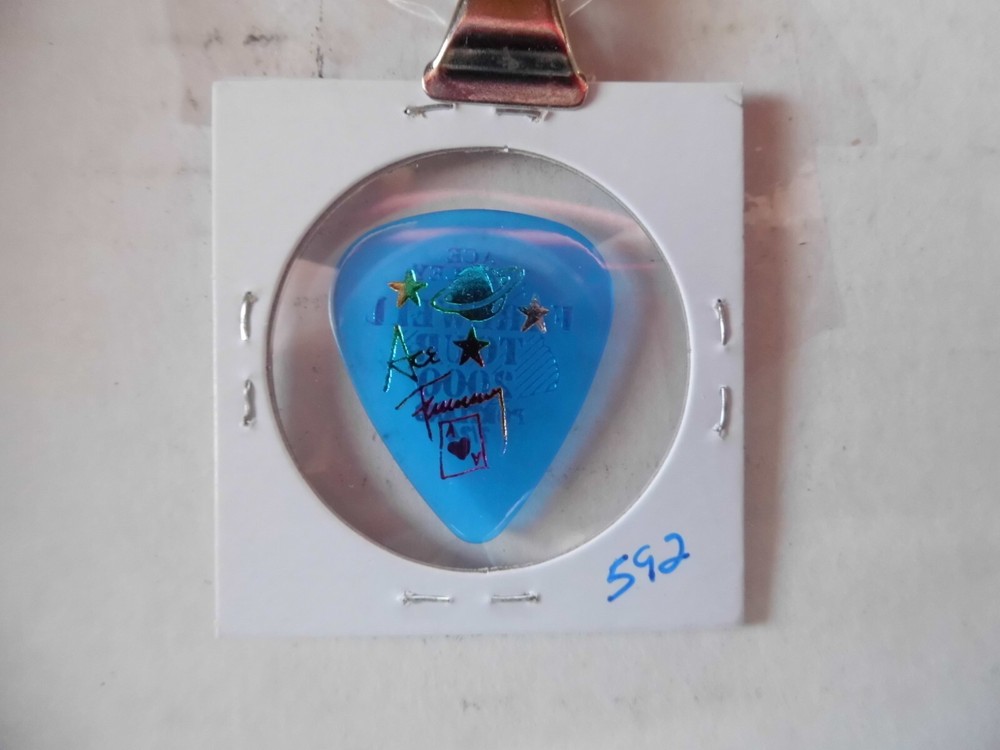 KISS "ACE FRAHLEY"~FAREWELL TOUR GUITAR PICK~7/24/00 (7/1)