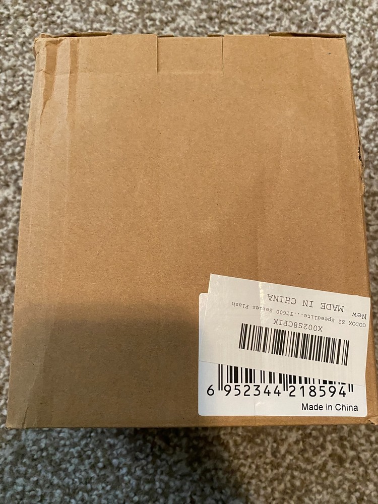 Godox S2 S Type Speedlite Bracket for Bowens + Cold Shoe Flash Mount NEW