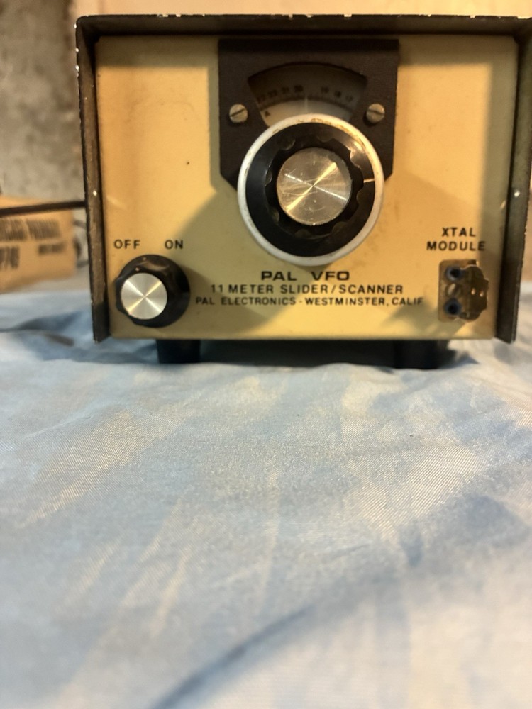 PAL VFO 11 Meter Slider Scanner Variable Frequency Oscillator Vintage CB Ham