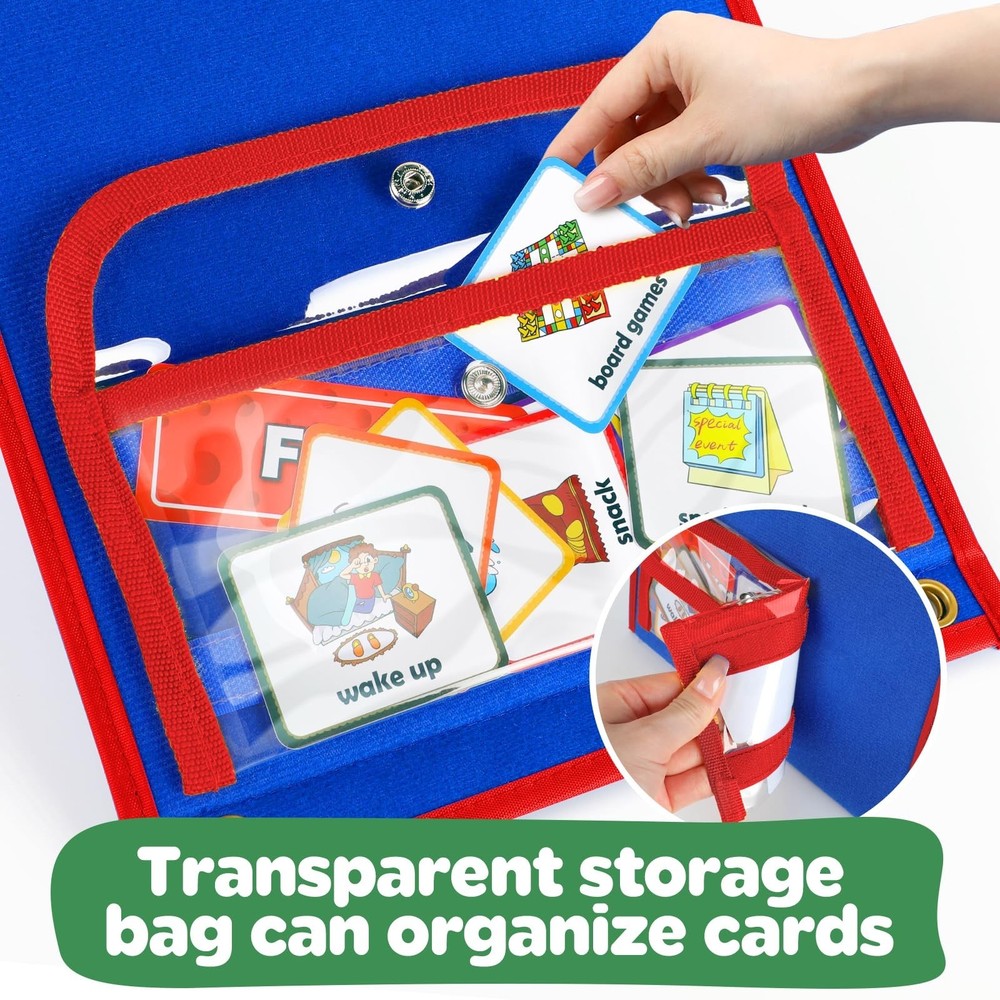 Torlam Visual Schedule for Kids Chore Chart, Morning Bedtime Routine Chart fo...