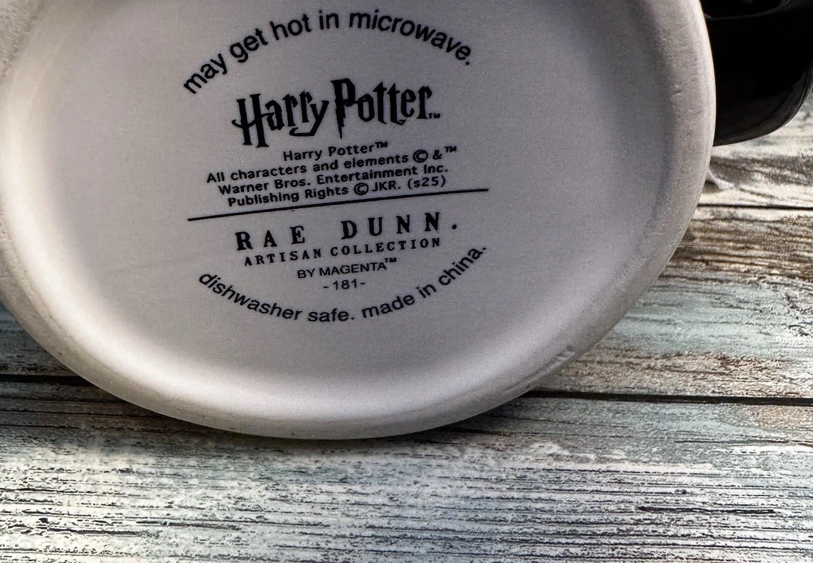 NEW Rae Dunn Harry Potter Mug ⚯ ͛ Glasses and Scar • 2-Sided Design