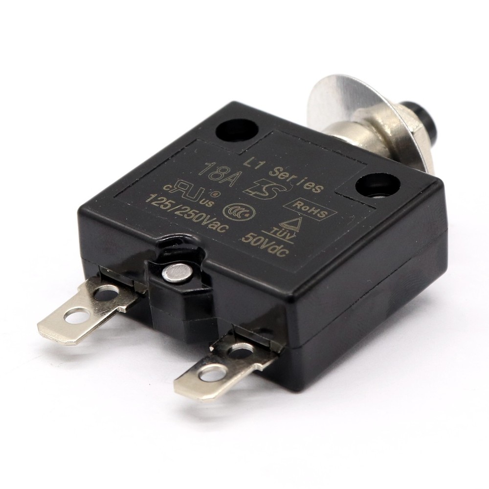 5 10 15 30A Push Button Circuit Breaker Overload Protector Manual Reset Thermal