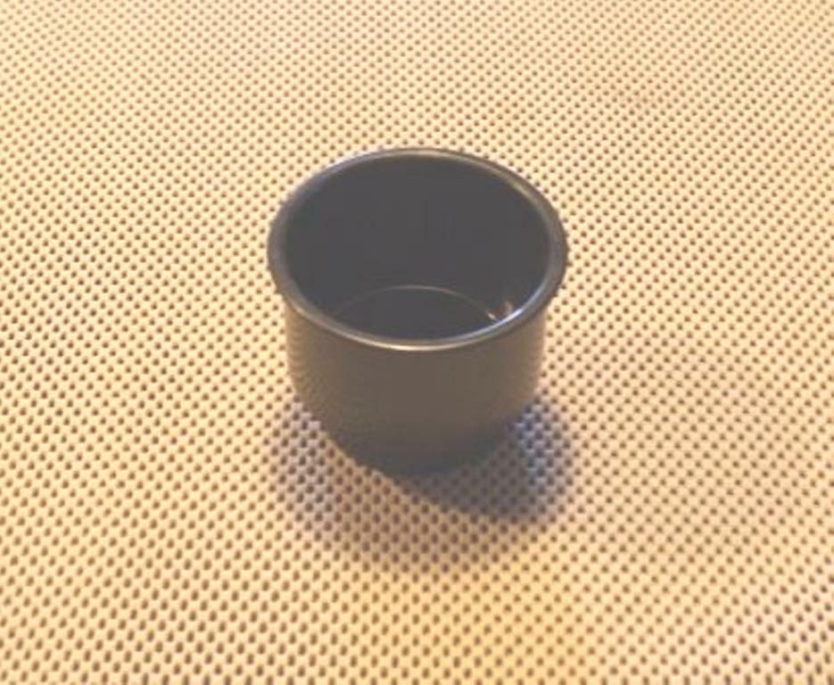 Black Recessed Cup Holder