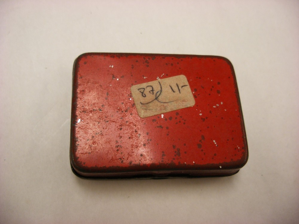 Phonograph Victrola Gramophone - Needle Tin - Shell Golden Pickup