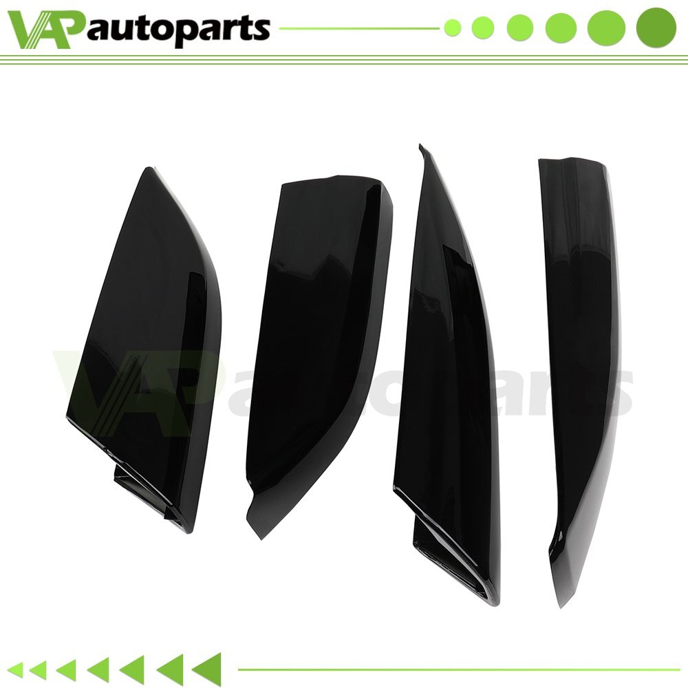 For 2008-2013 Toyota Highlander Set Roof Rack Rails Cover End Shell Replace