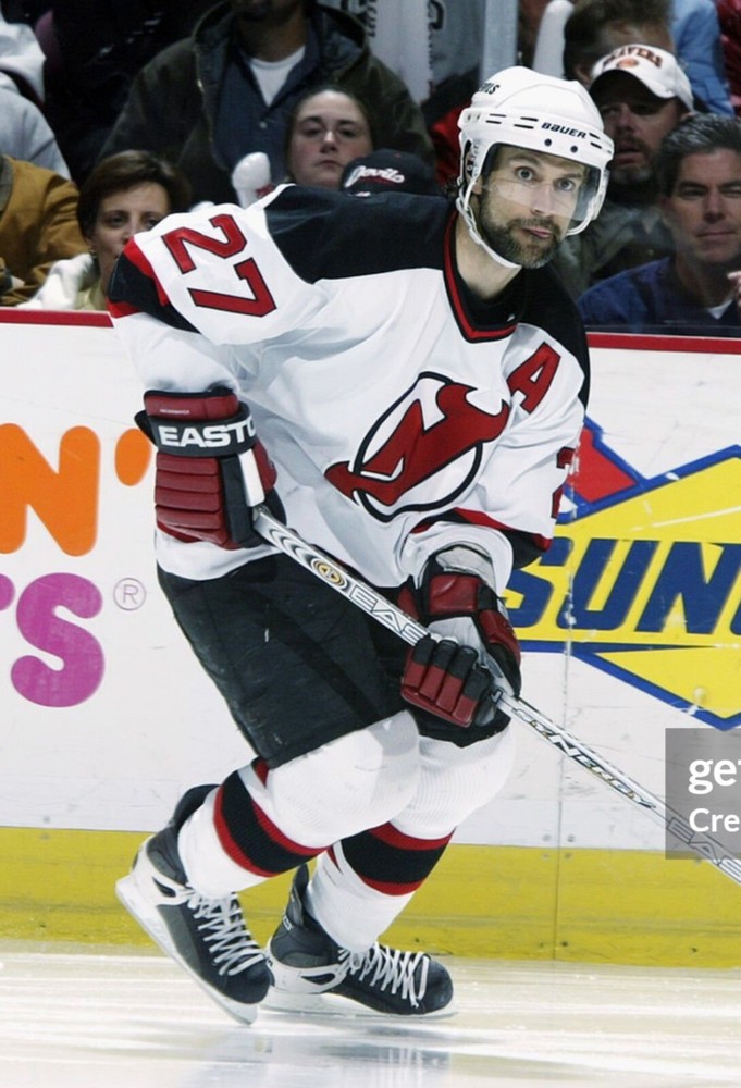 1992-2017 New Jersey Devils white jersey alternate captain A patch