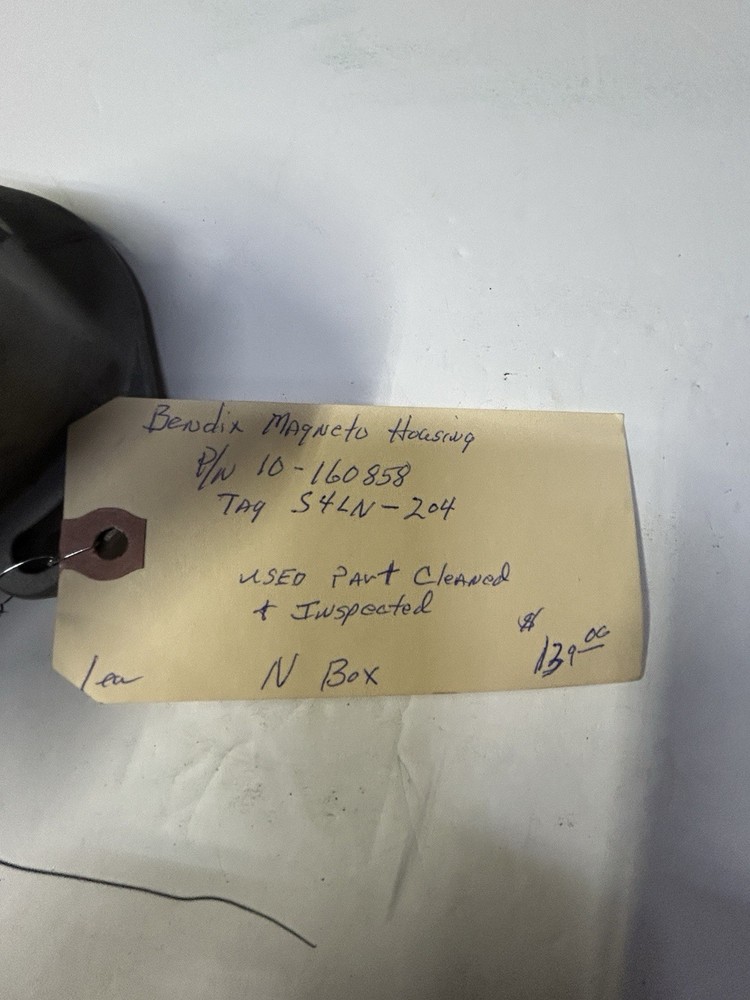 Bendix Magneto Housing 10-160858