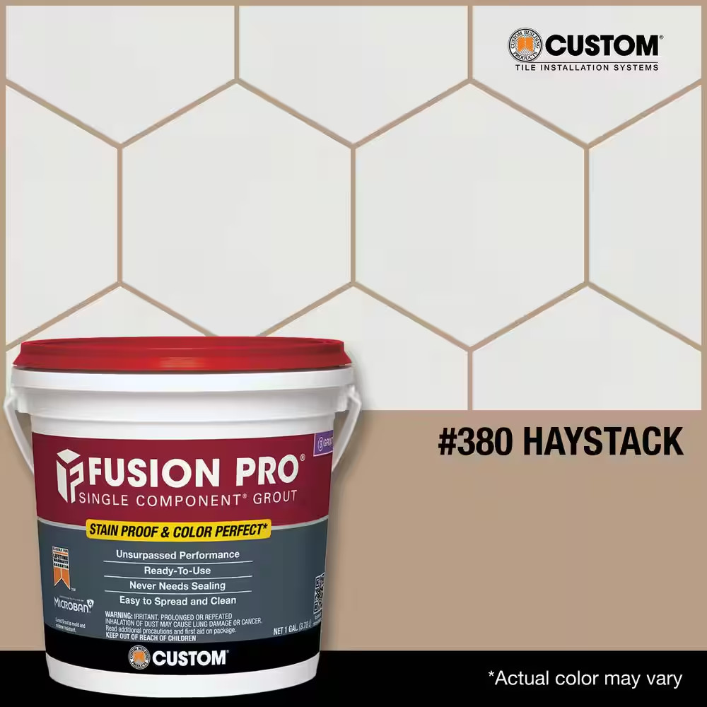 Custom Building Products SimpleGrout #380 Haystack 1-Quart Pre-Mixed Grout​