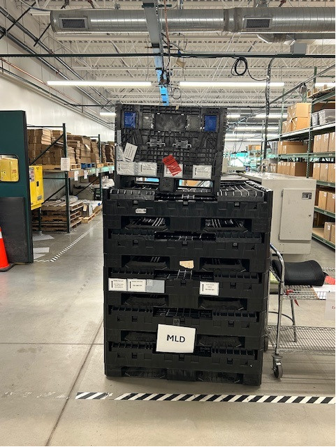Collapsible Plastic Bulk Containers