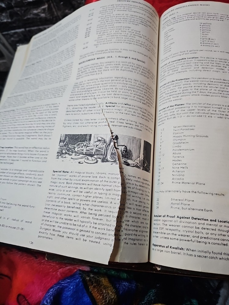 Advanced D&D, Dungeon Masters Guide, Revised Ed. Dec. 79