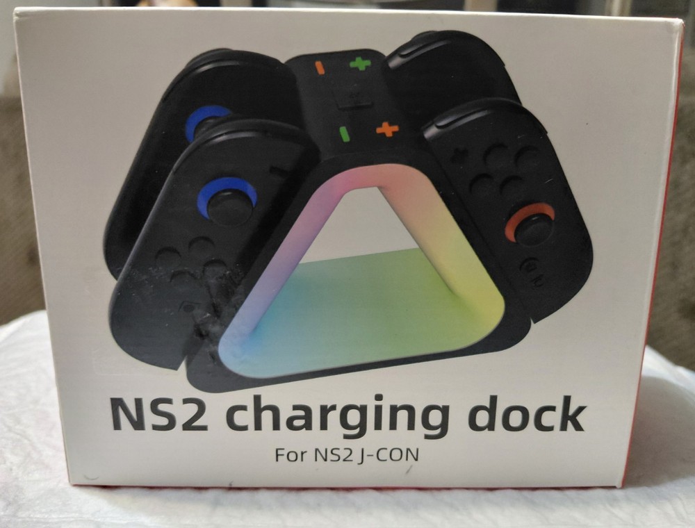 NS2 Charging Dock HBS-2801 for NS2 J-CON Controller, Black