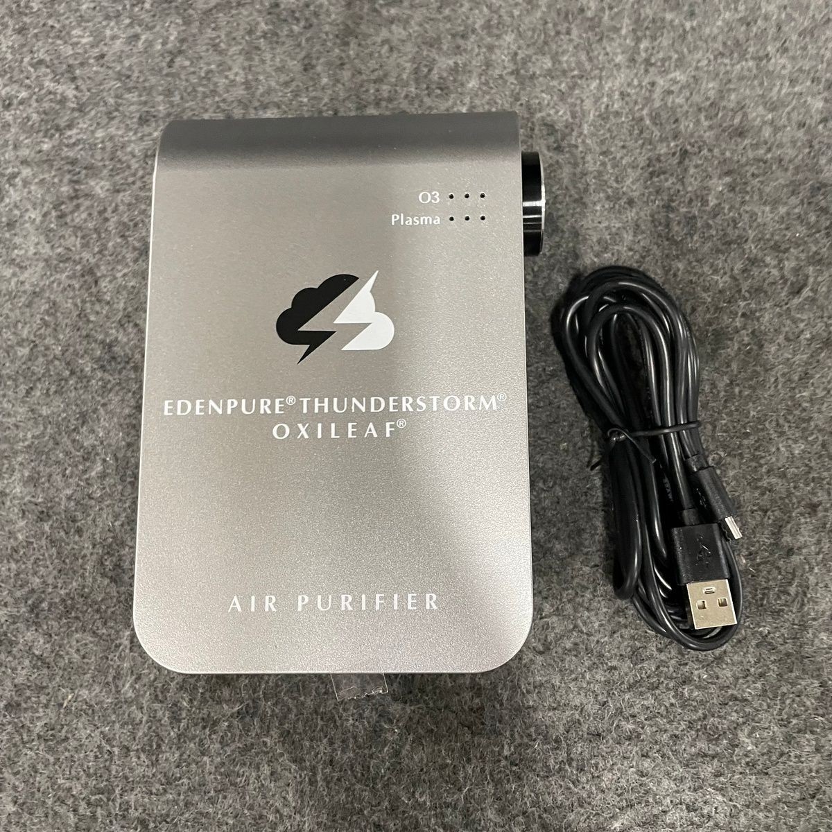 EDENPURE A6030/B Thunderstorm Oxileaf Plug In Air Purifier 110-120VAC 60Hz 5VDC