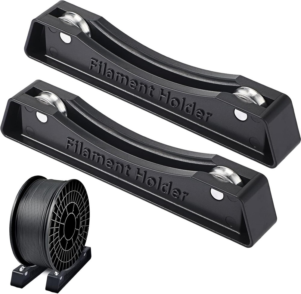 Versatile 3D Printer Filament Holder for All Spools - Easy & Reliable Use