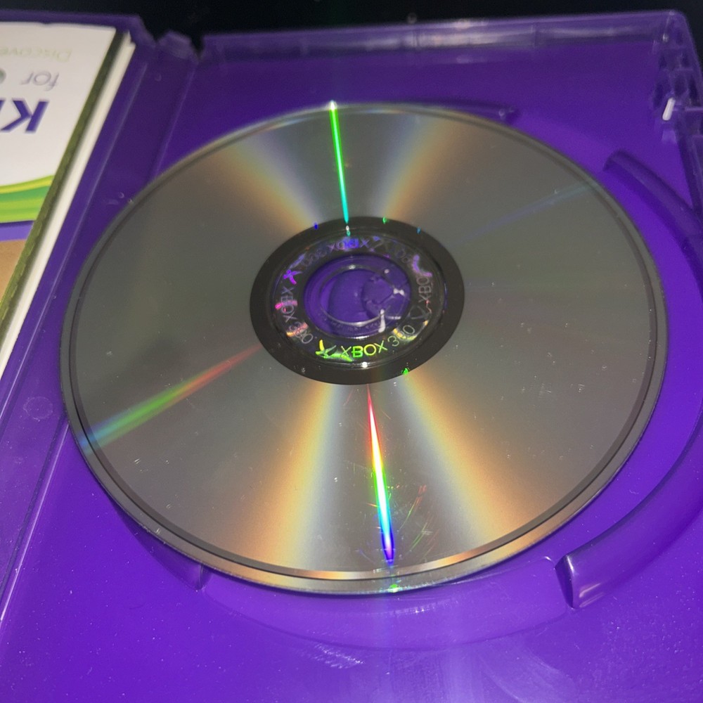 Xbox 360 Kinect Sensor Bundle Lot With Game