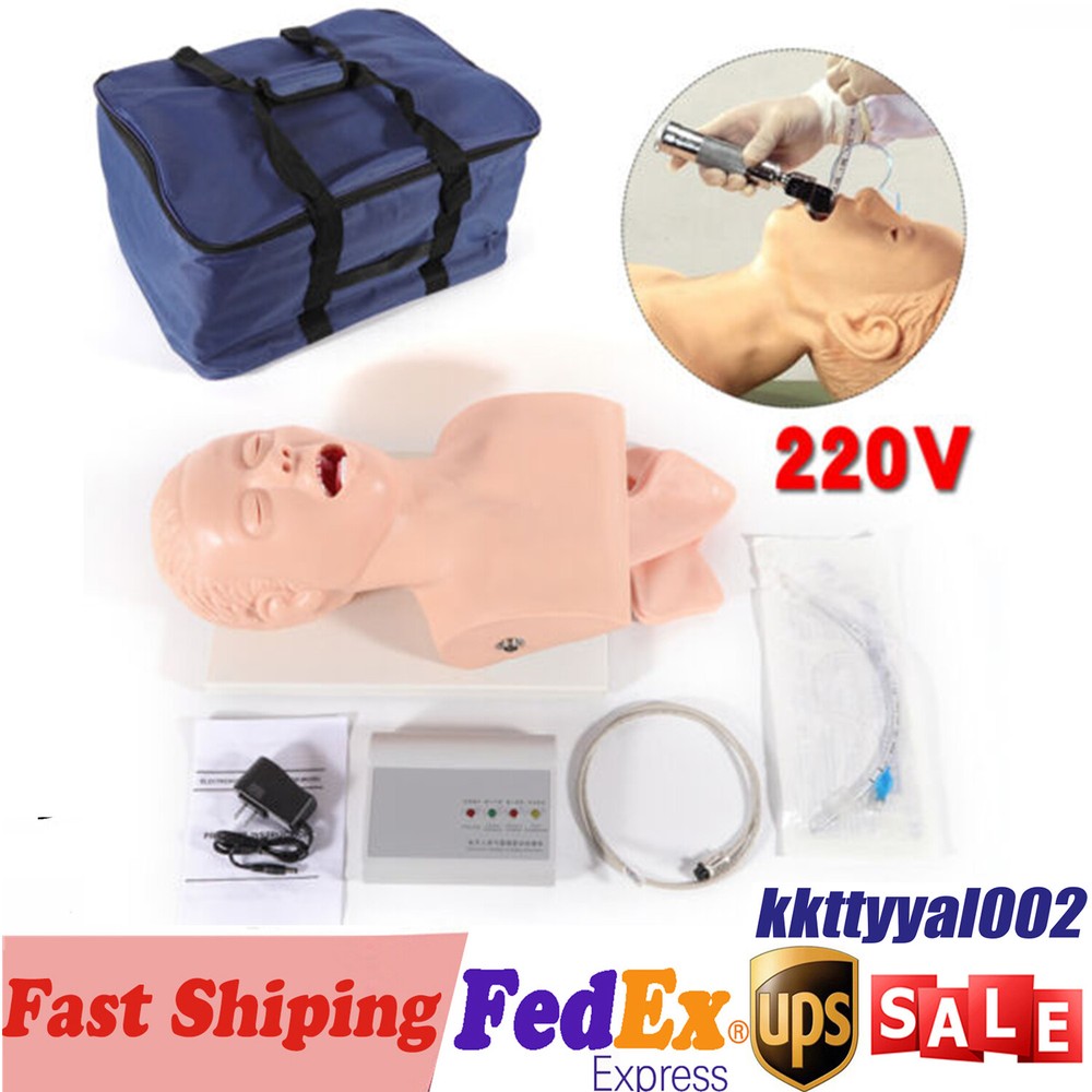 Intubation Manikin Study Teaching Simulator Airway Management Trainer Tool Model