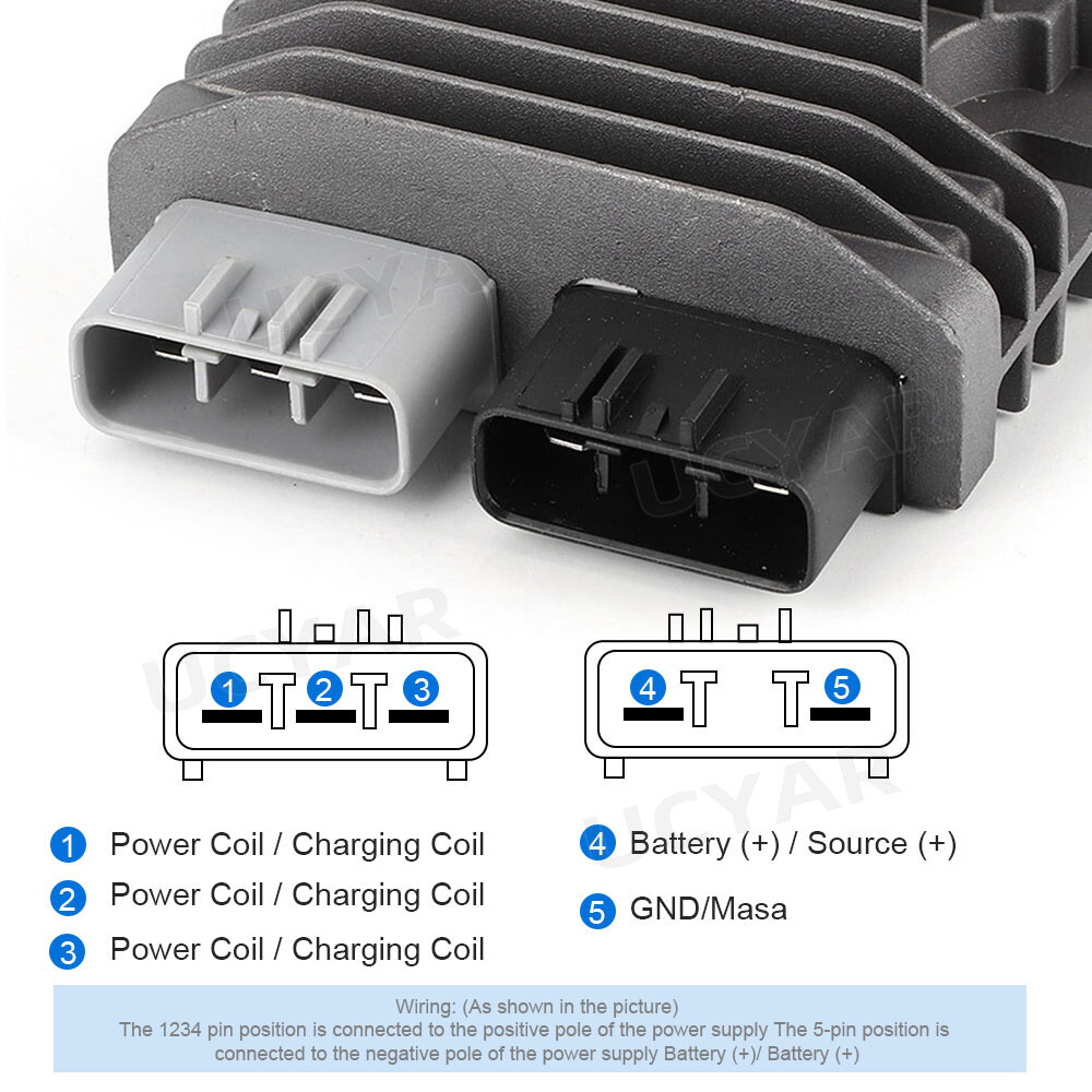 Regulator Rectifier Voltage for 2005 Yamaha RS Rage
