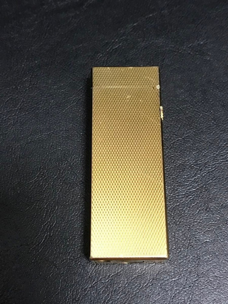 Overhauled Dunhill Rollagas lighter Gold without box