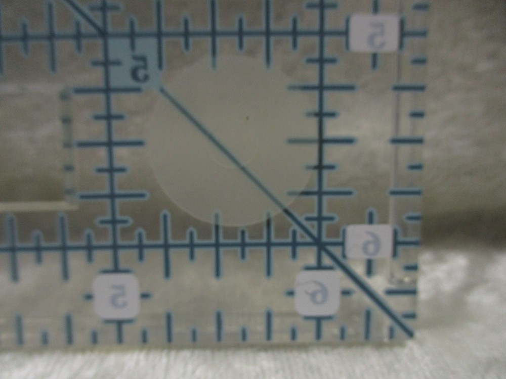 True Cut 6 1/2" Square Template Ruler Track and Cutter Guide System