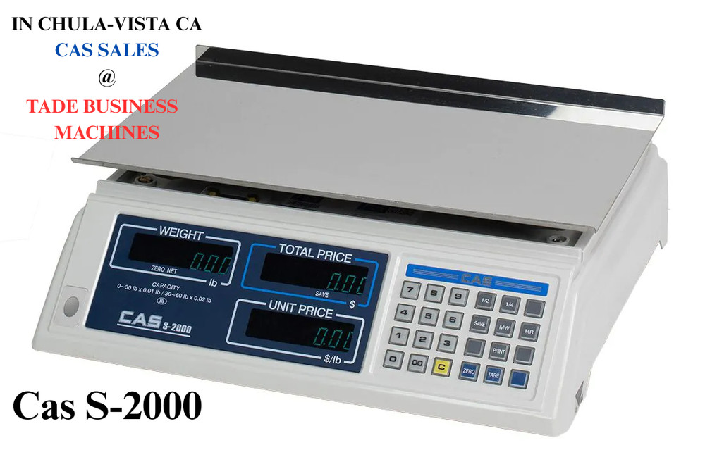 cas s-2000 60lb scale