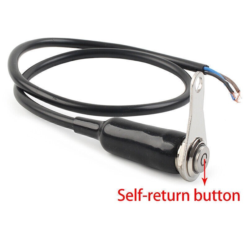 ON/OFF Handlebar Mount Push Button 12V Headlight Fog Light LED