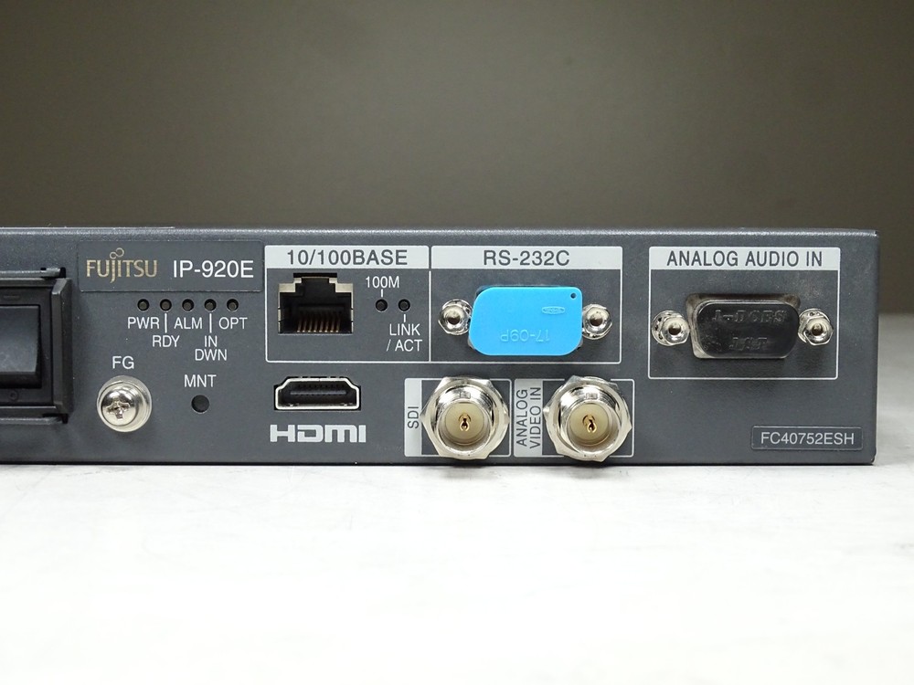 FUJITSU IP-920E HD/SD MPEG4 AVC VIDEO ENCODER