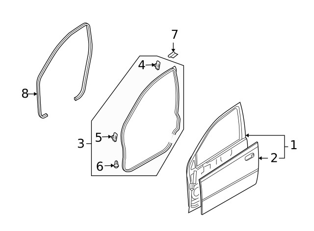 Genuine GM Multi-Purpose Clip 96323476
