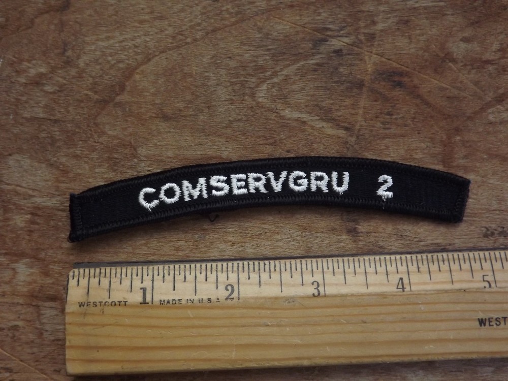 Navy COMSERVGRU 2 Tab - INV# C1313
