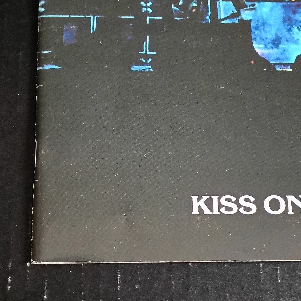 KISS Rare Orig 8x10" LIVE Photo, On Tour 1976 Concert Program, 4x5" Press Photo