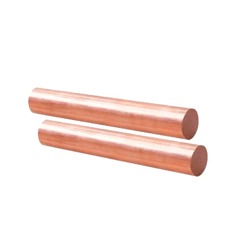 2 Pcs 3/16" Diameter 7.87" Copper Rods - Ideal for Crafting & Engineering